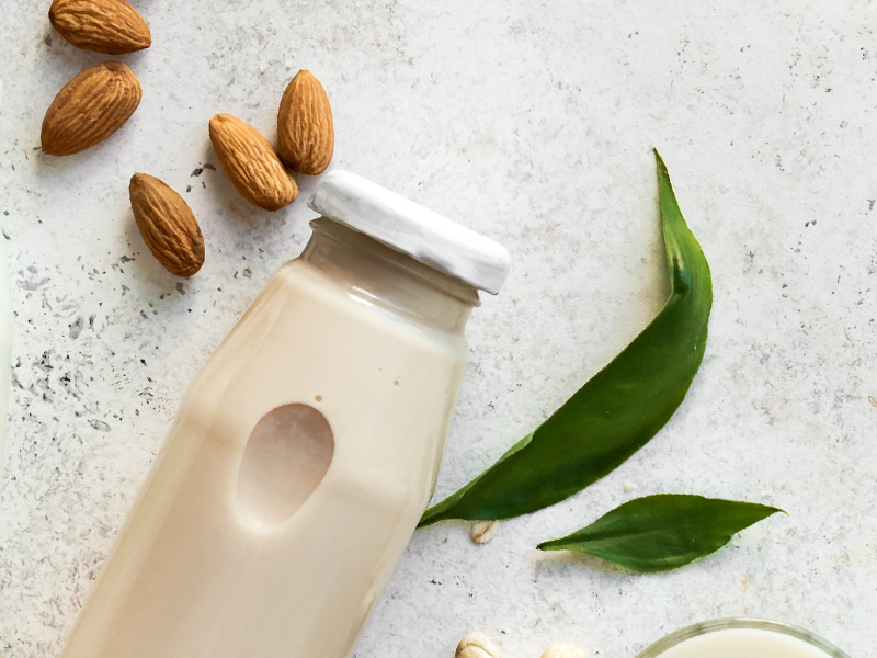 almond milk bad for environment?
