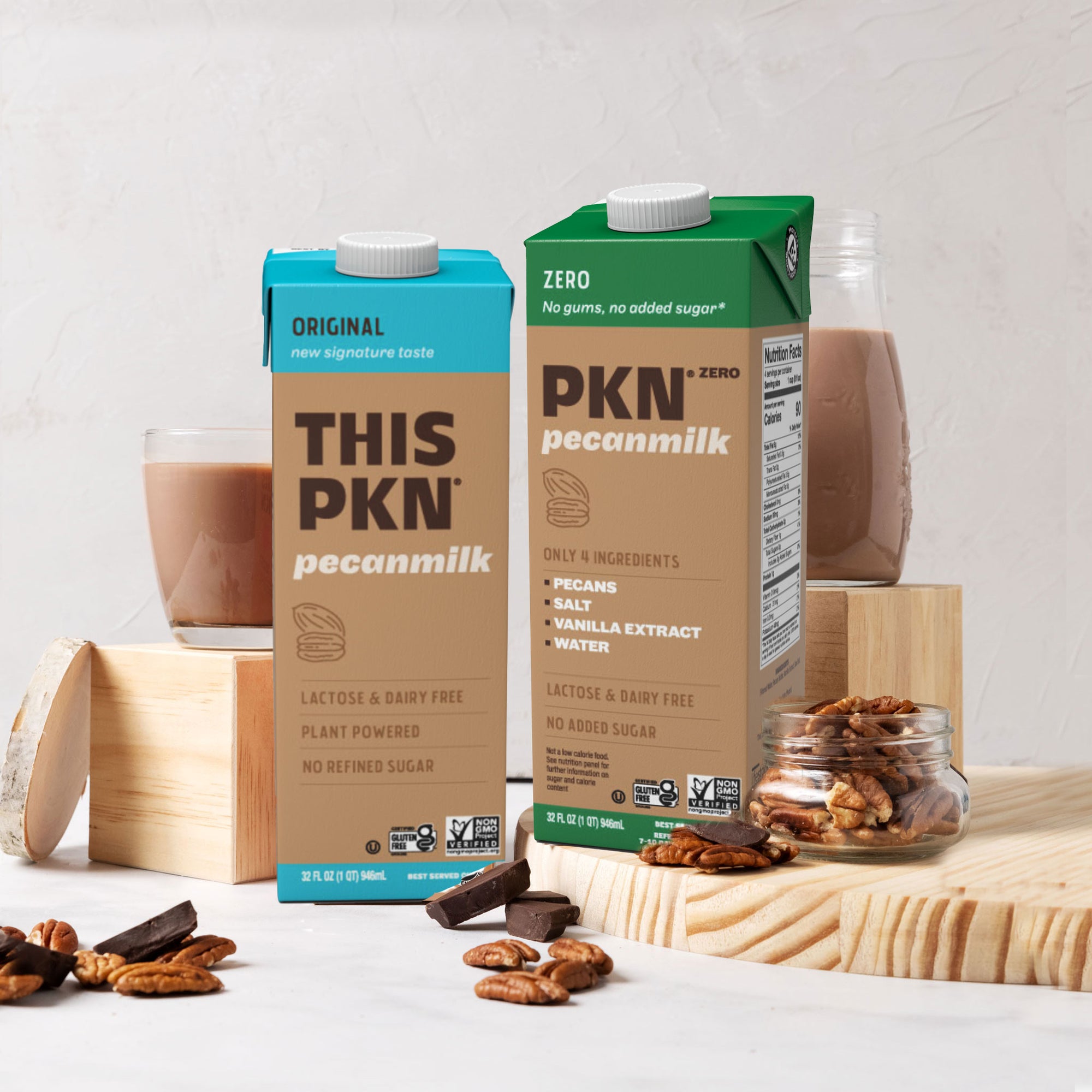 PKN Pecan Milk Sampler: Includes One of Each (Original and PKN Zero)